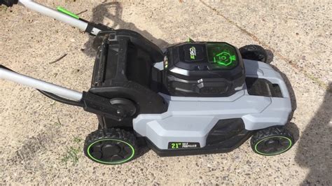 EGO Power Lawnmower (56v batt op) & accessories. . Ego lawn mower error codes